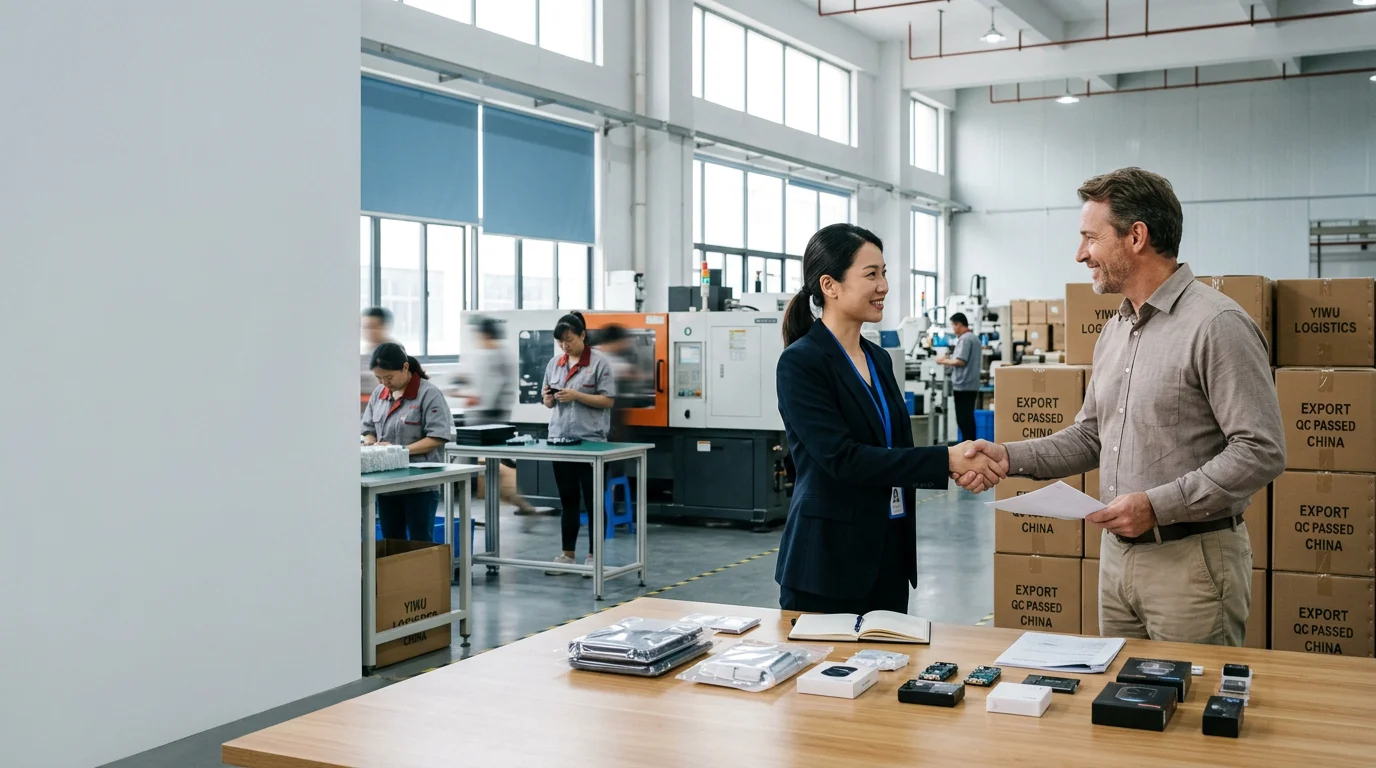 Yiwu'da güvene dayalı tedarik çalışması
