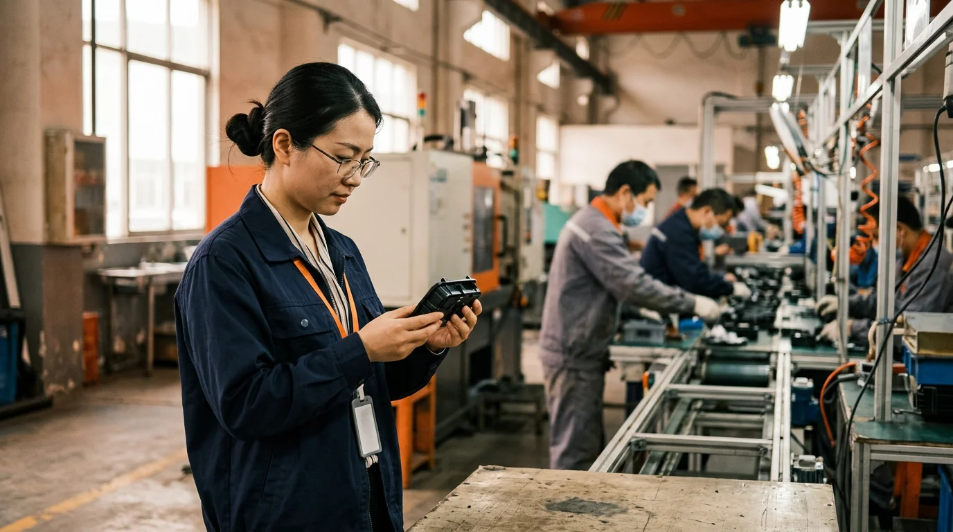 Yiwu'da fabrika ziyareti ve üretim incelemesi